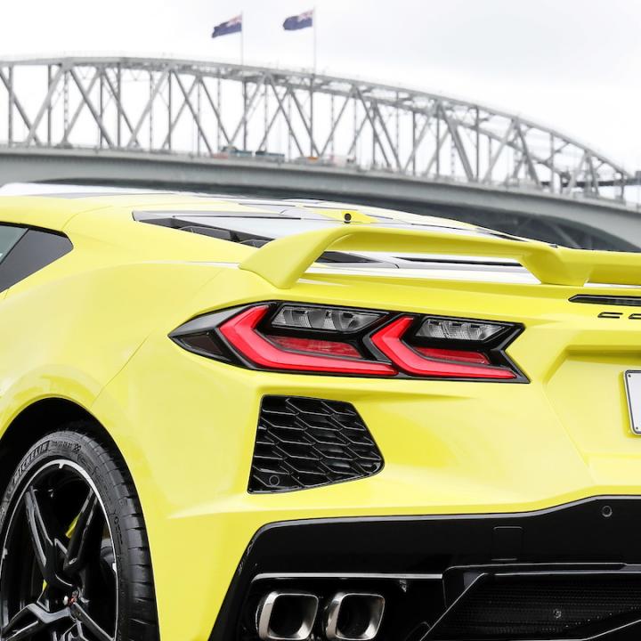 ‘A sight to behold’ First RHD C8 on the road in New Zealand