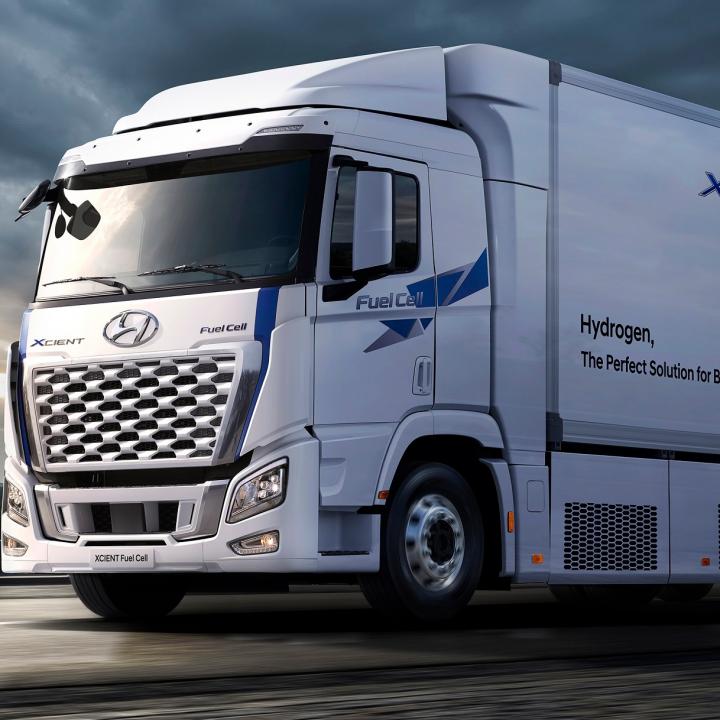 XCIENT FCEV Truck unveiling 2021