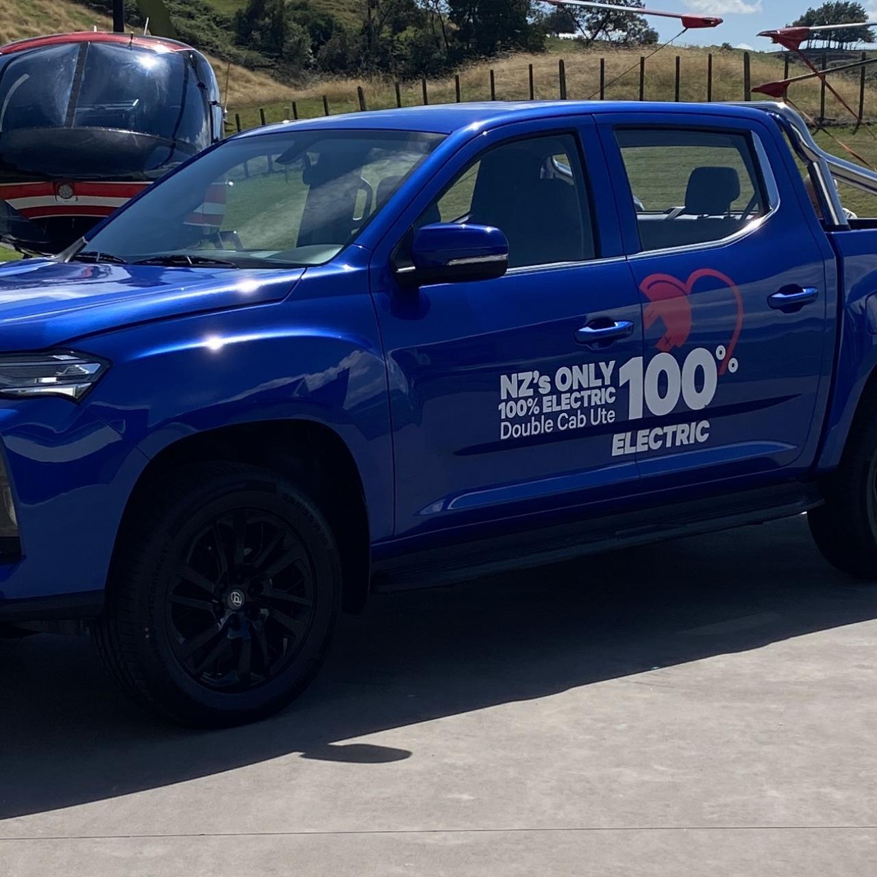New Zealand’s first electric ute revealed