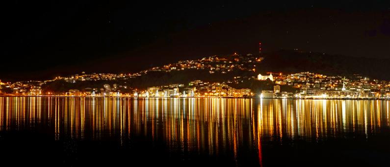 Wellington Waterfront at night