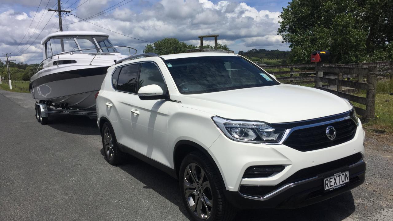 Ssangyong Rexton G4 2017 Towing Review
