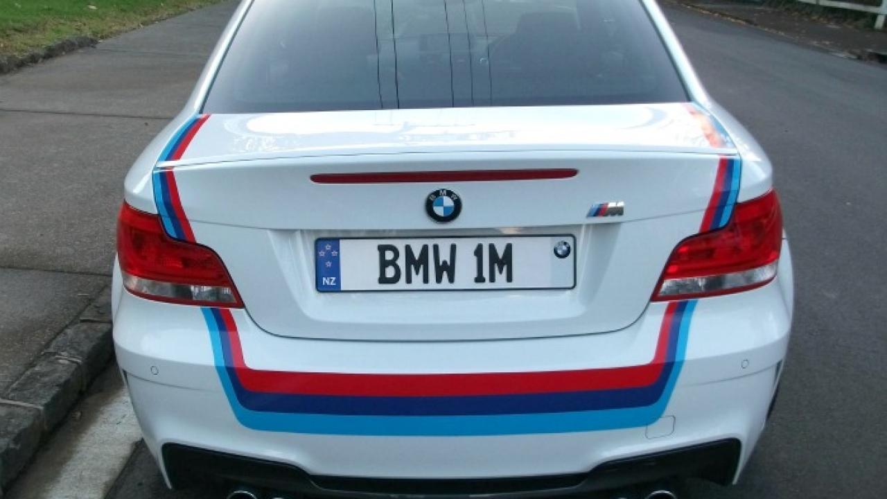 BMW 1m 2011 Rear