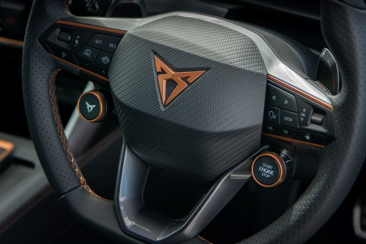Cupra (9) steering wheel