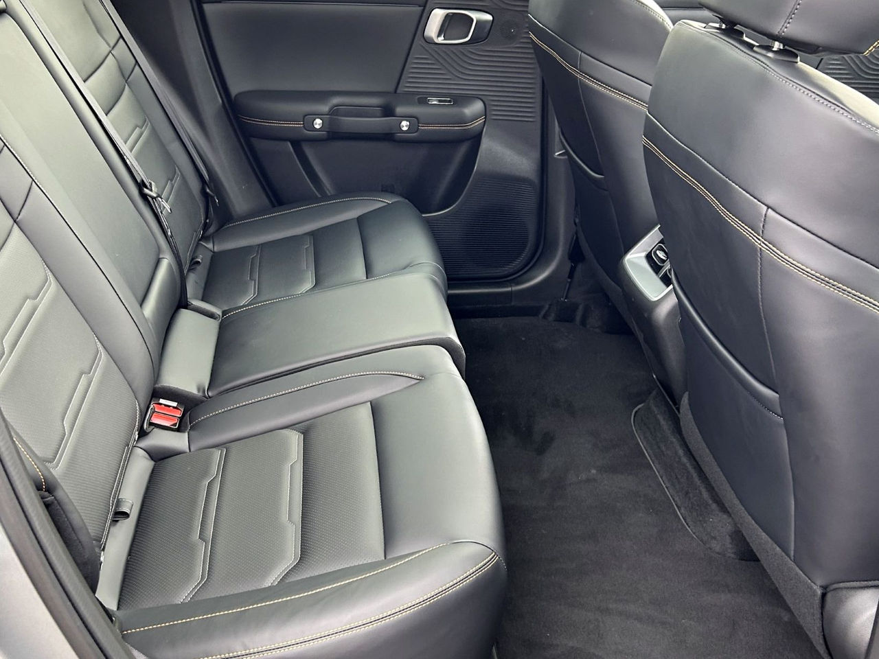 view of rear seats