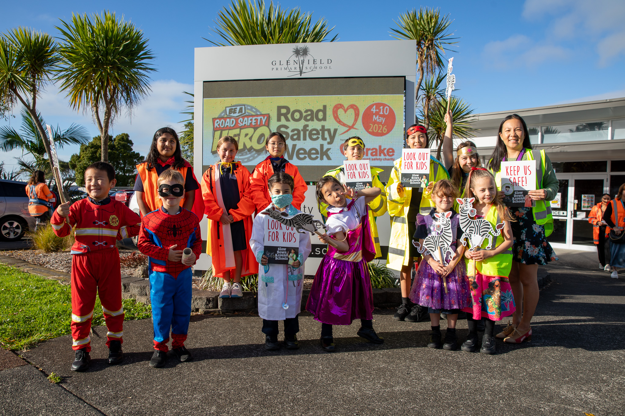 Kiwi kids suiting up for safer roads