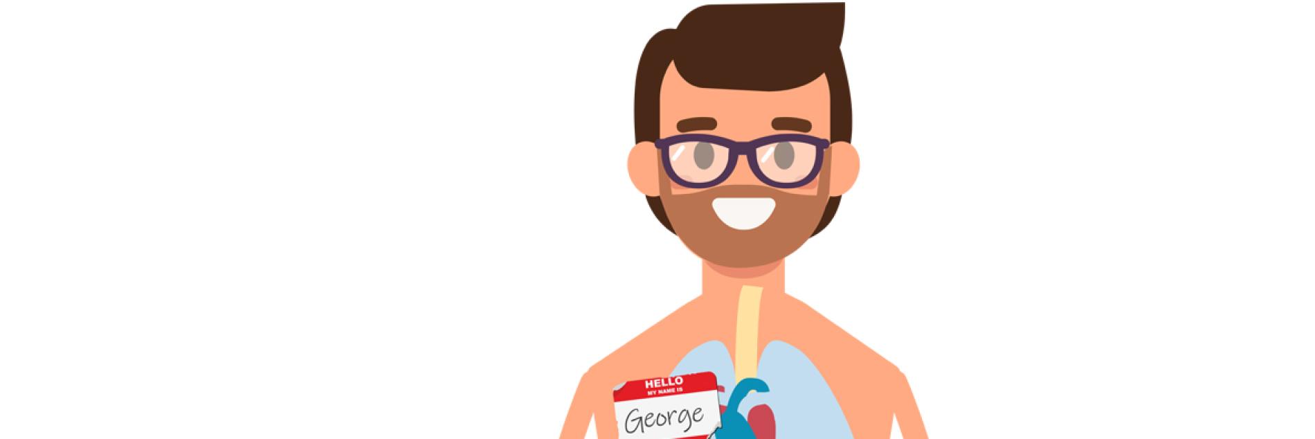 Meet George - here to highlight some typical health costs