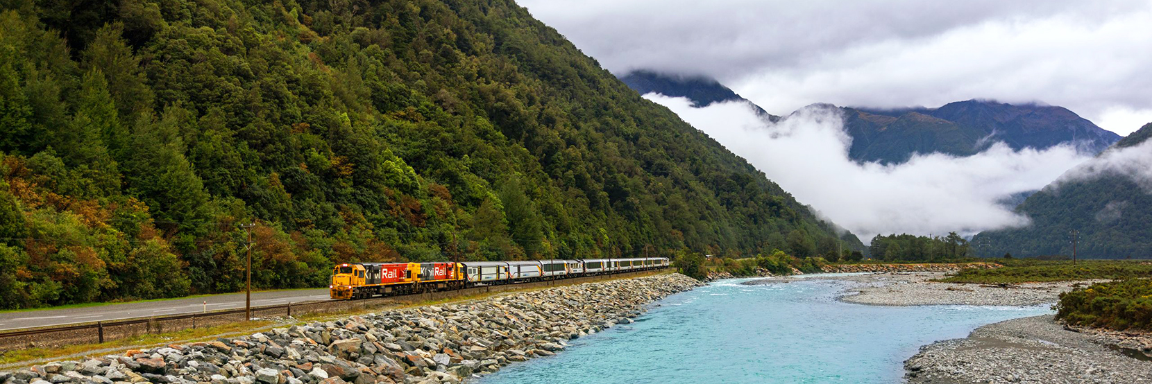 On a roll aboard the TranzAlpine