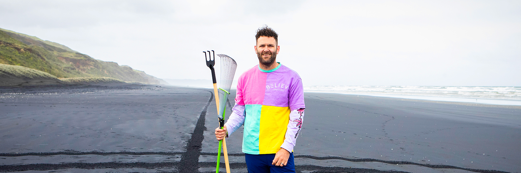 Q&A: Kenrick Smith, sand artist and mindfulness coach