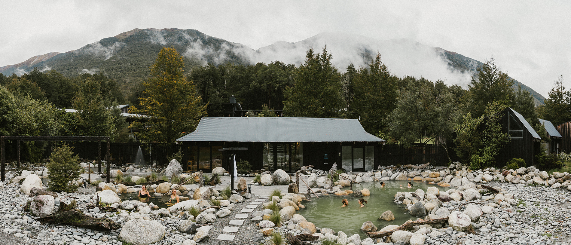 The best South Island hot pools