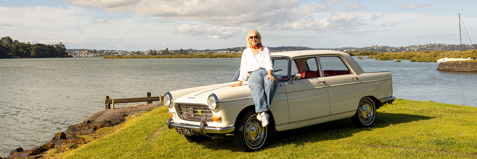 Wheel Love: Liesje Kirkbeck and her 1969 Peugeot 404
