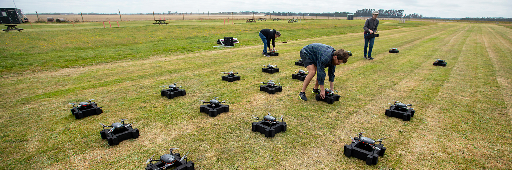 We take a look at what goes into creating a high-tech drone show. Photo by Tim Cuff.