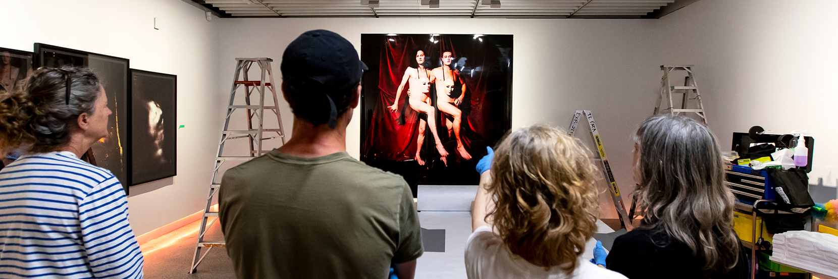 Behind the scenes at Te Papa Tongarewa. Photo by Maarten Holl.