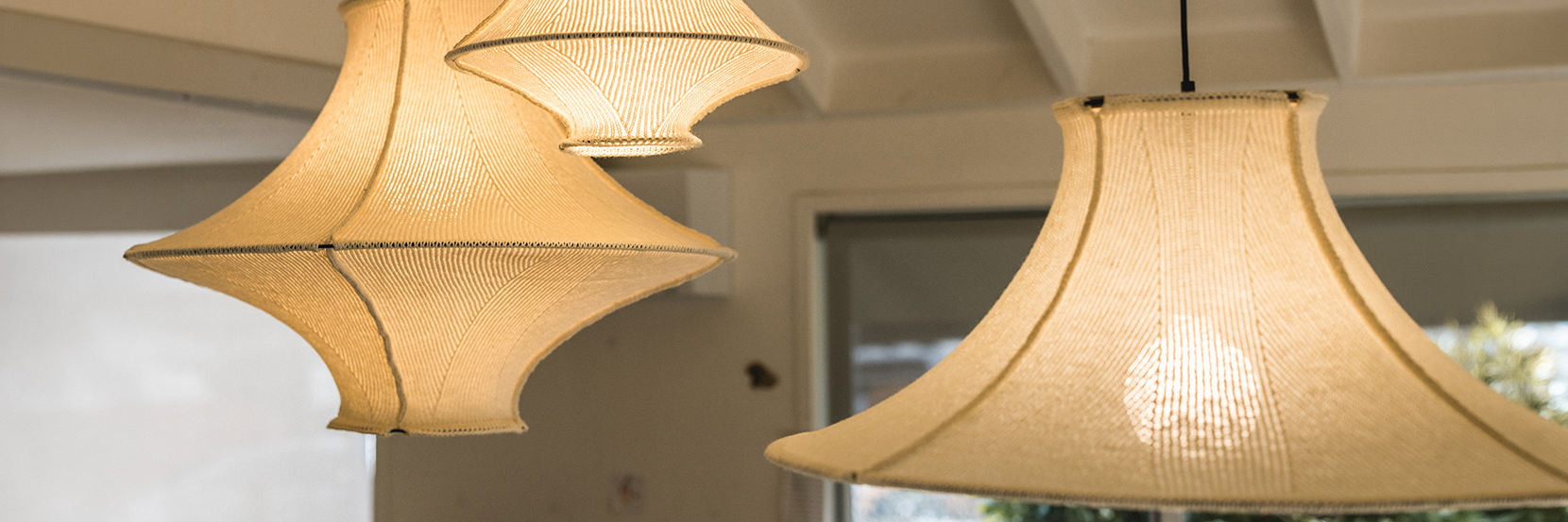 Be in to win a woollen light from Lof. Photo by Peter Rees.