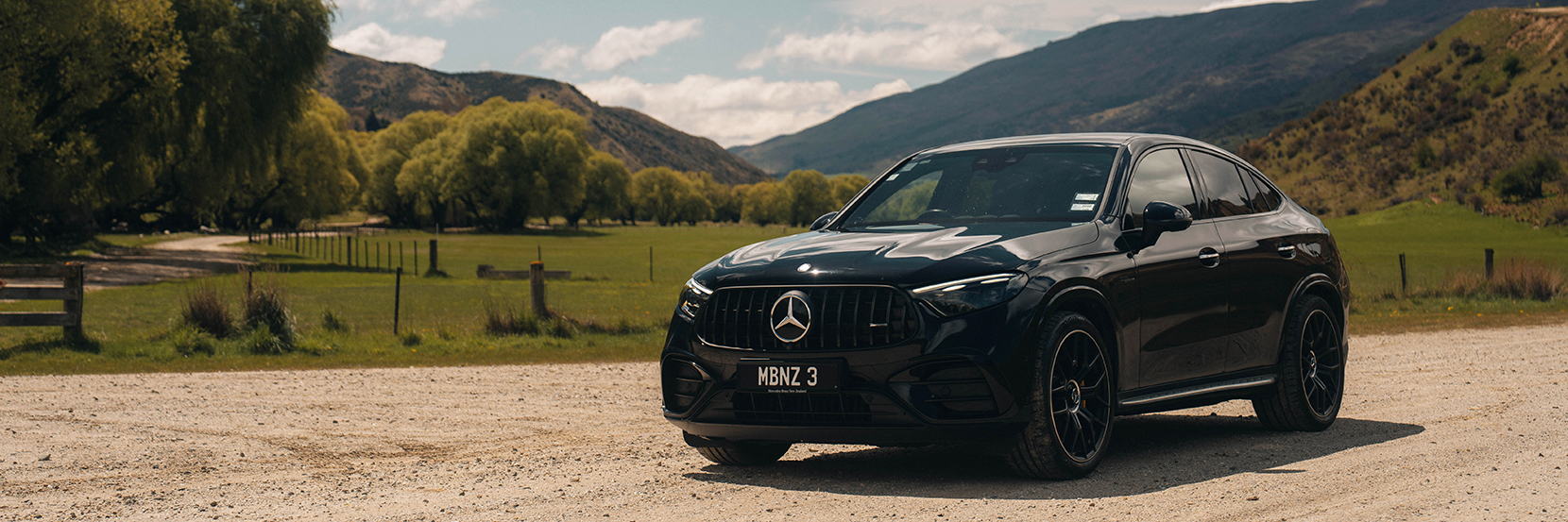 The stylish Mercedes-AMG GLC 63 Performance Coupe.