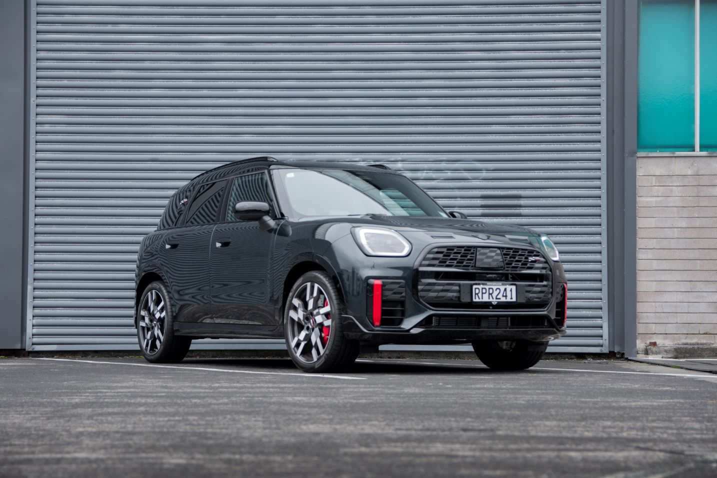 Front quarter view