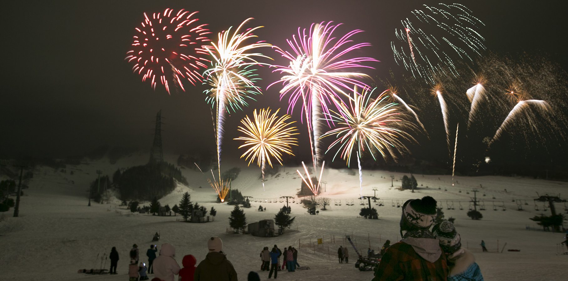 Night skiing at Coronet Peak