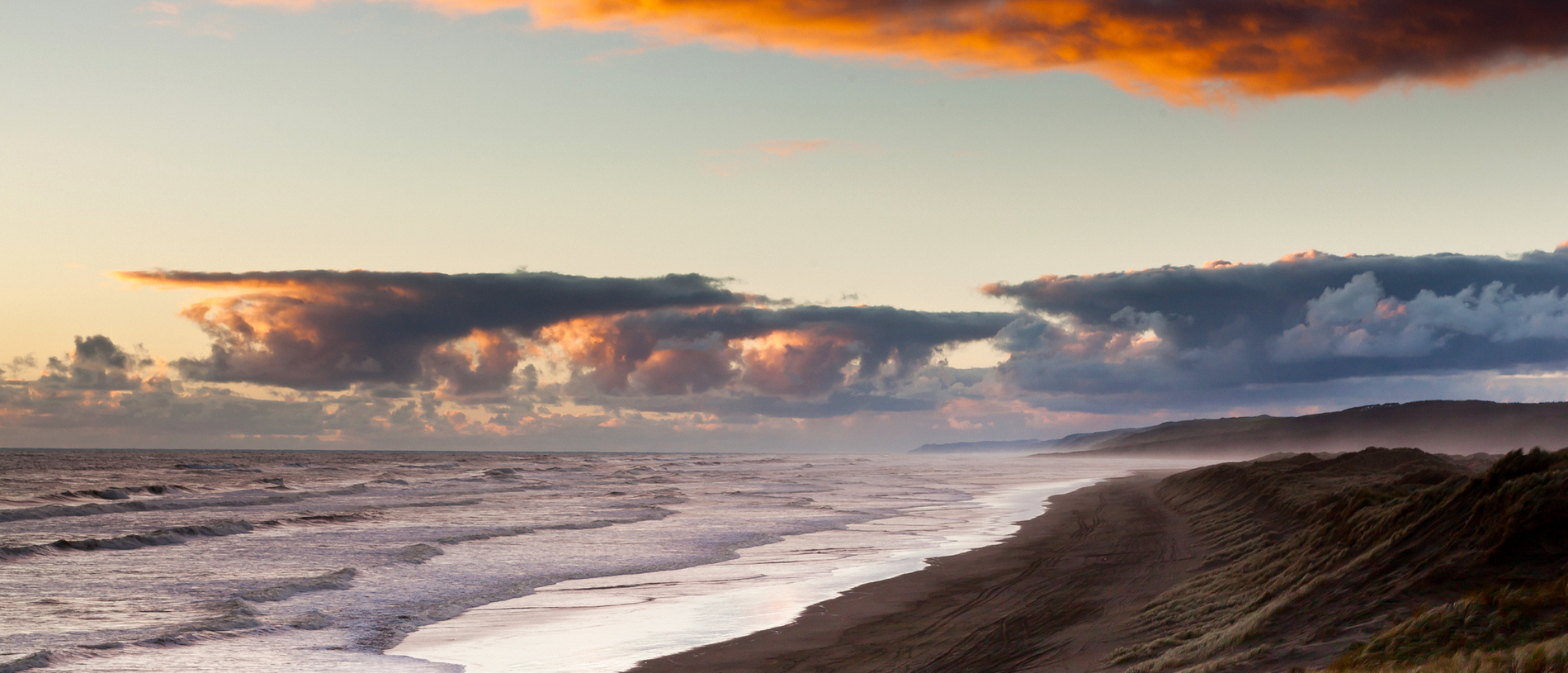 Port Waikato: where river meets sea