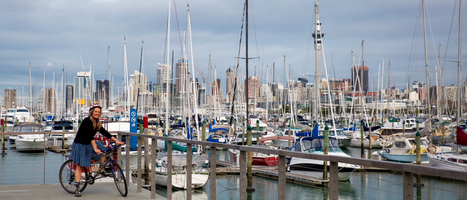 Auckland City cycling