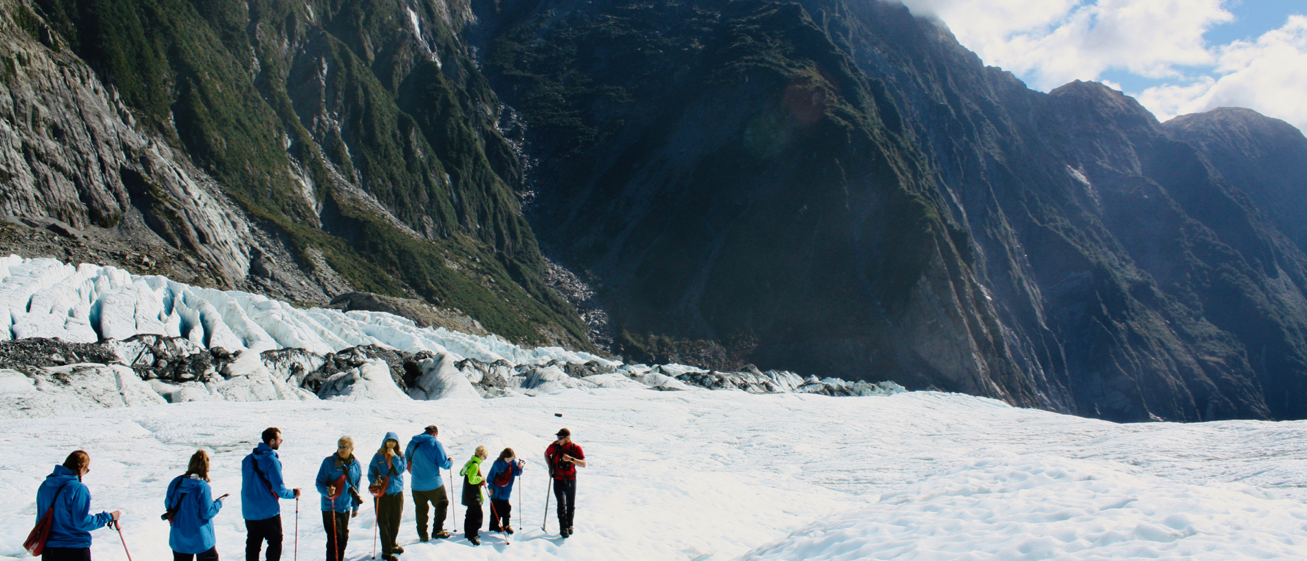 Adventure time: Franz Josef heli hike