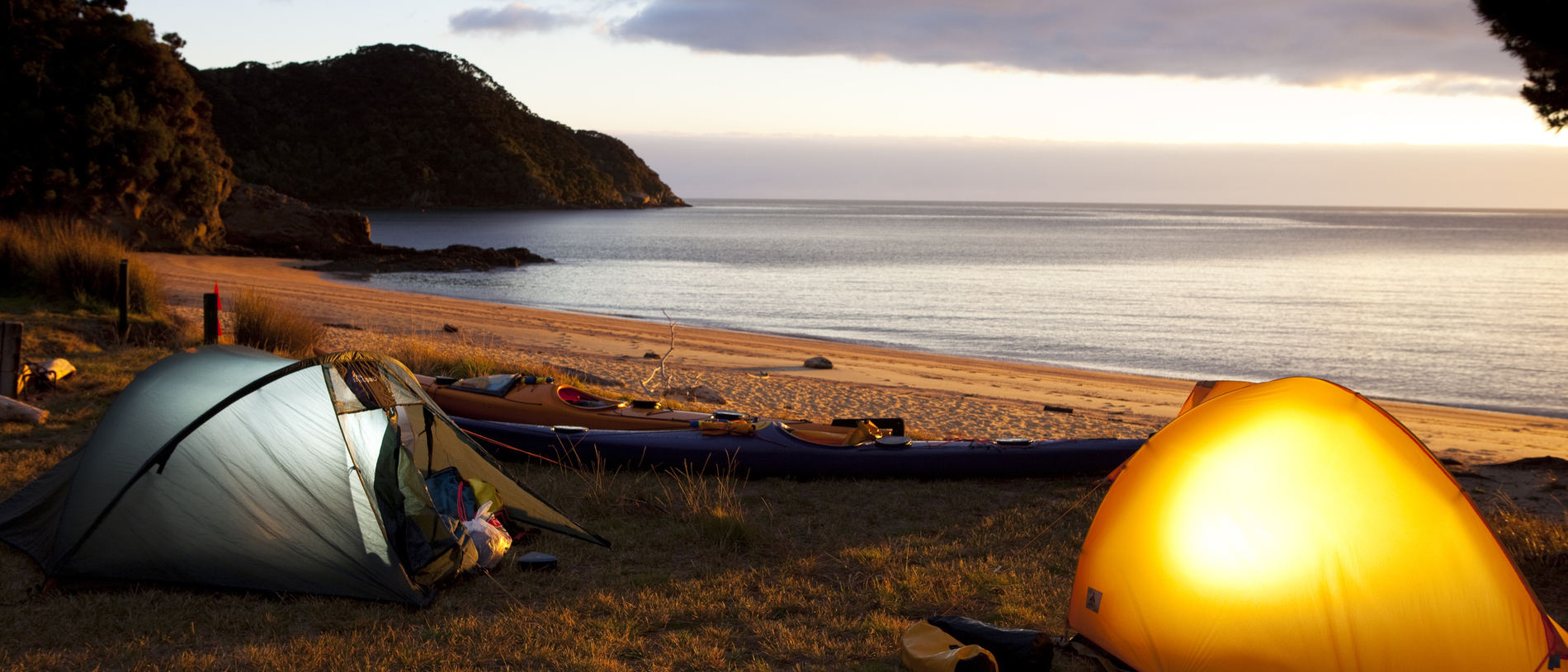 Camping in Golden Bay: a pristine paradise
