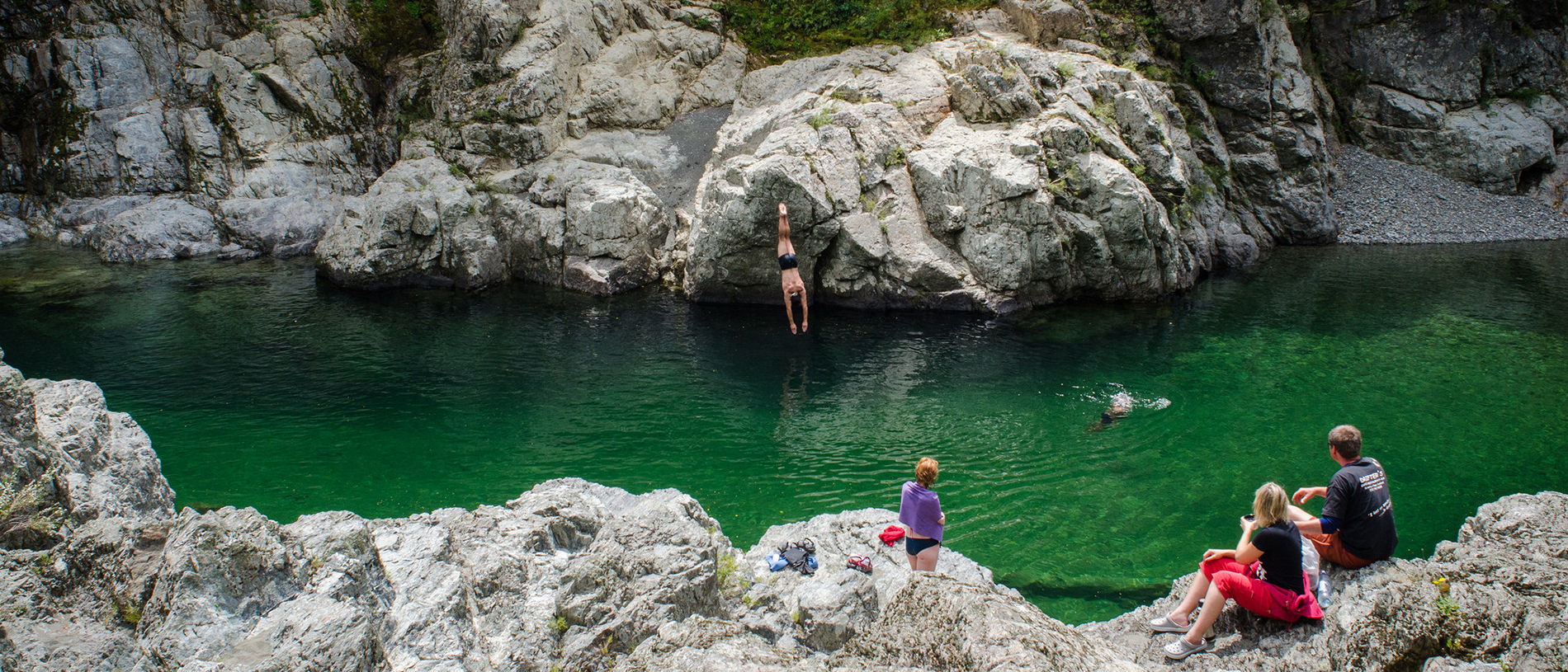 Pelorus Bridge Scenic Reserve: enchanting rocky gorge