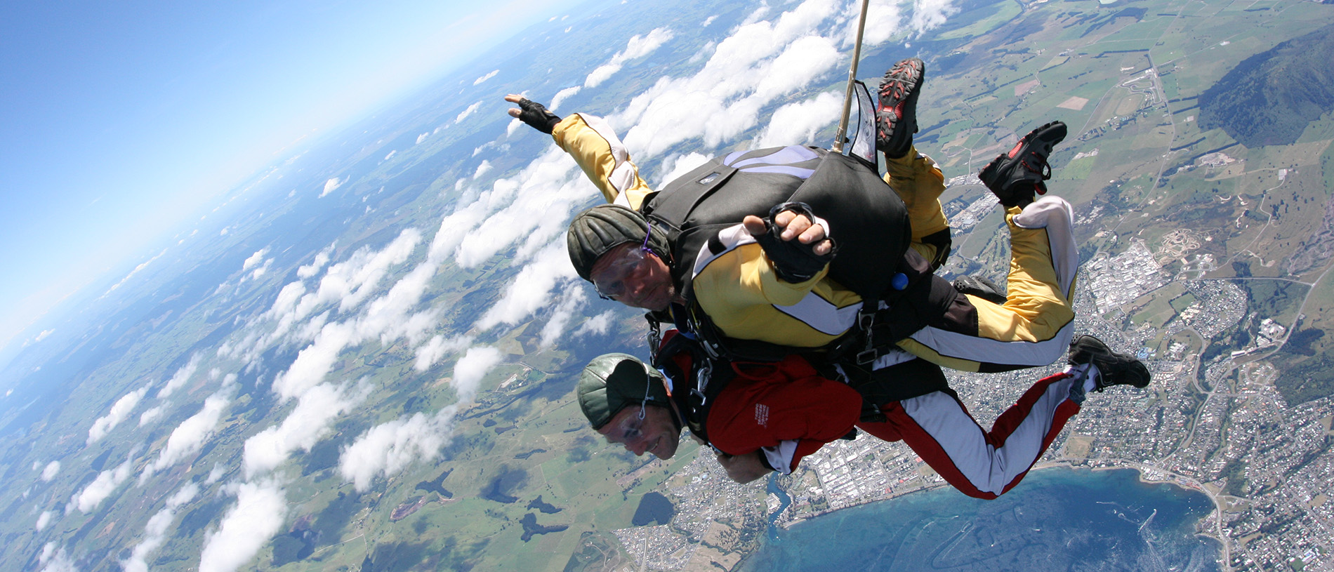 Skydive over Taupō: the skydiving capital of the world