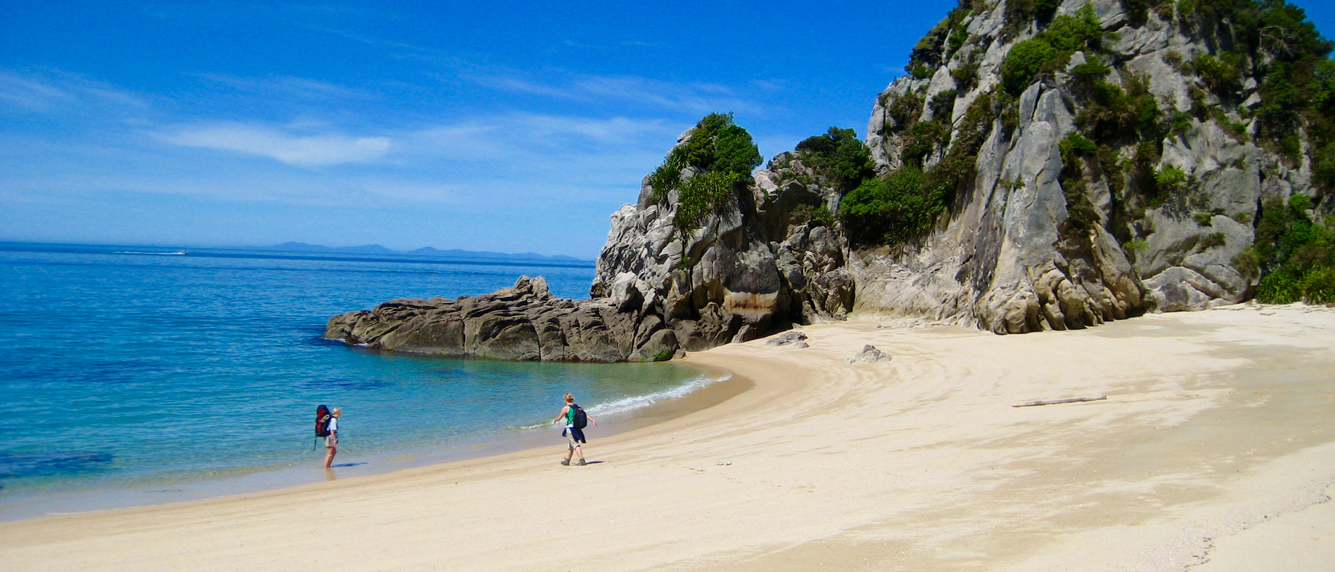 Anapai Bay: welcome to paradise