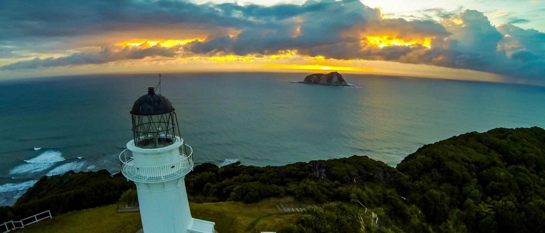 Be the first to see the sunrise at East Cape Lighthouse