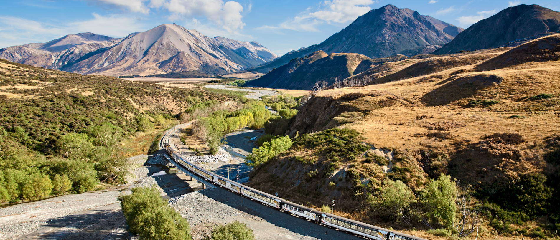 TranzAlpine: one of the best rail journeys in the world
