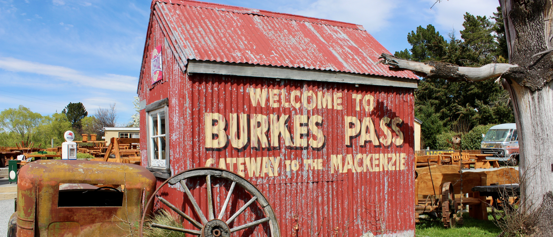 Take a trip back in time at Burkes Pass