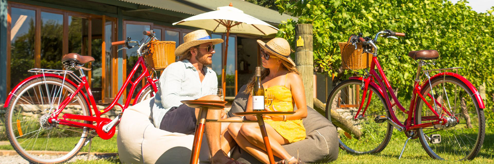 Sip and cycle your way around Renwick