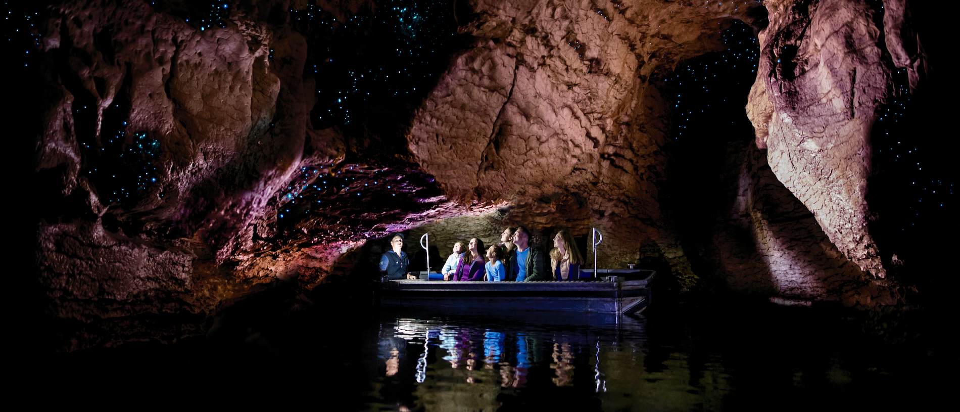 Go underground with glowworms in Te Anau