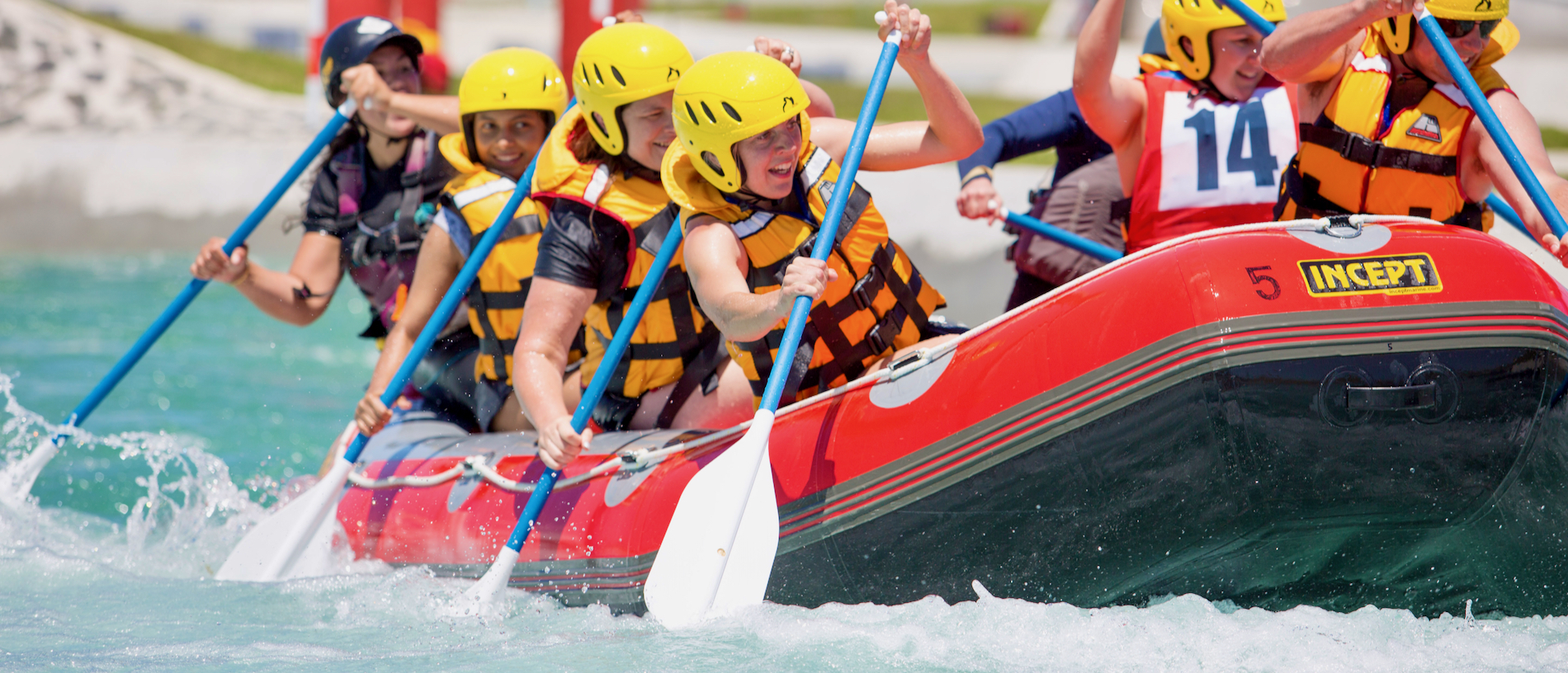 Raft the rapids in Manukau City