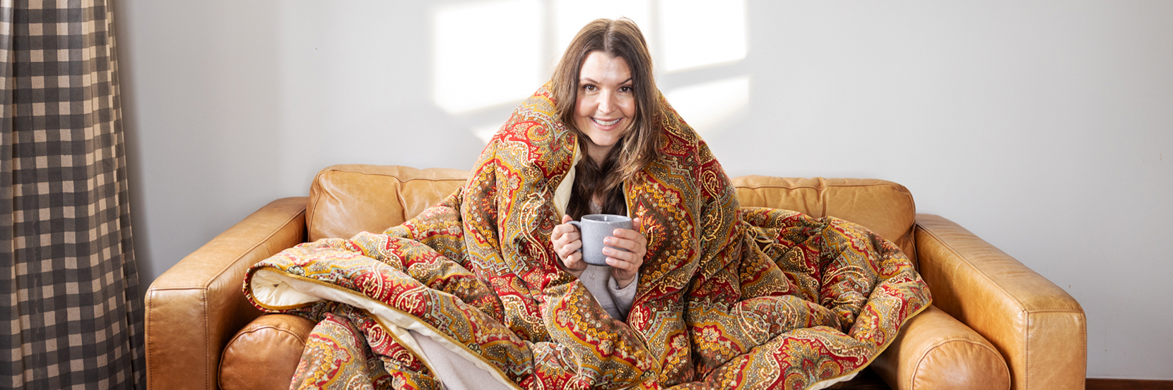 Win a beautiful eiderdown handmade by Anita Clark! 