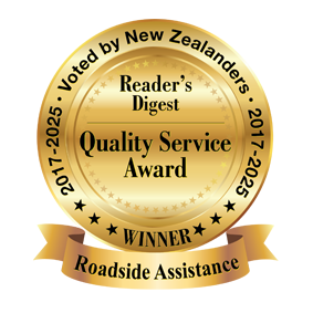 RD Quality Service Award Roadside Assistance Badge
