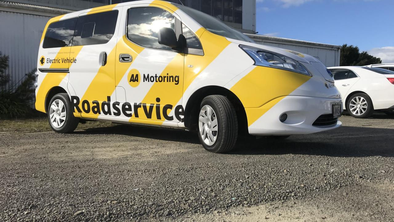 AA Motoring electric roadservice vehicle