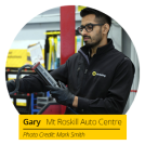Gary from Mt Roskill Auto Centre. Photo credit Mark Singh