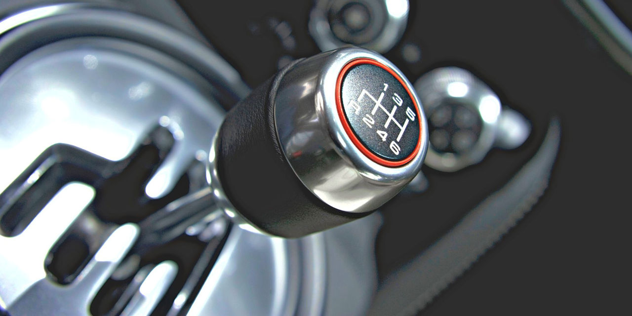 Manual car gear stick