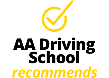 AA Driving School recommends logo