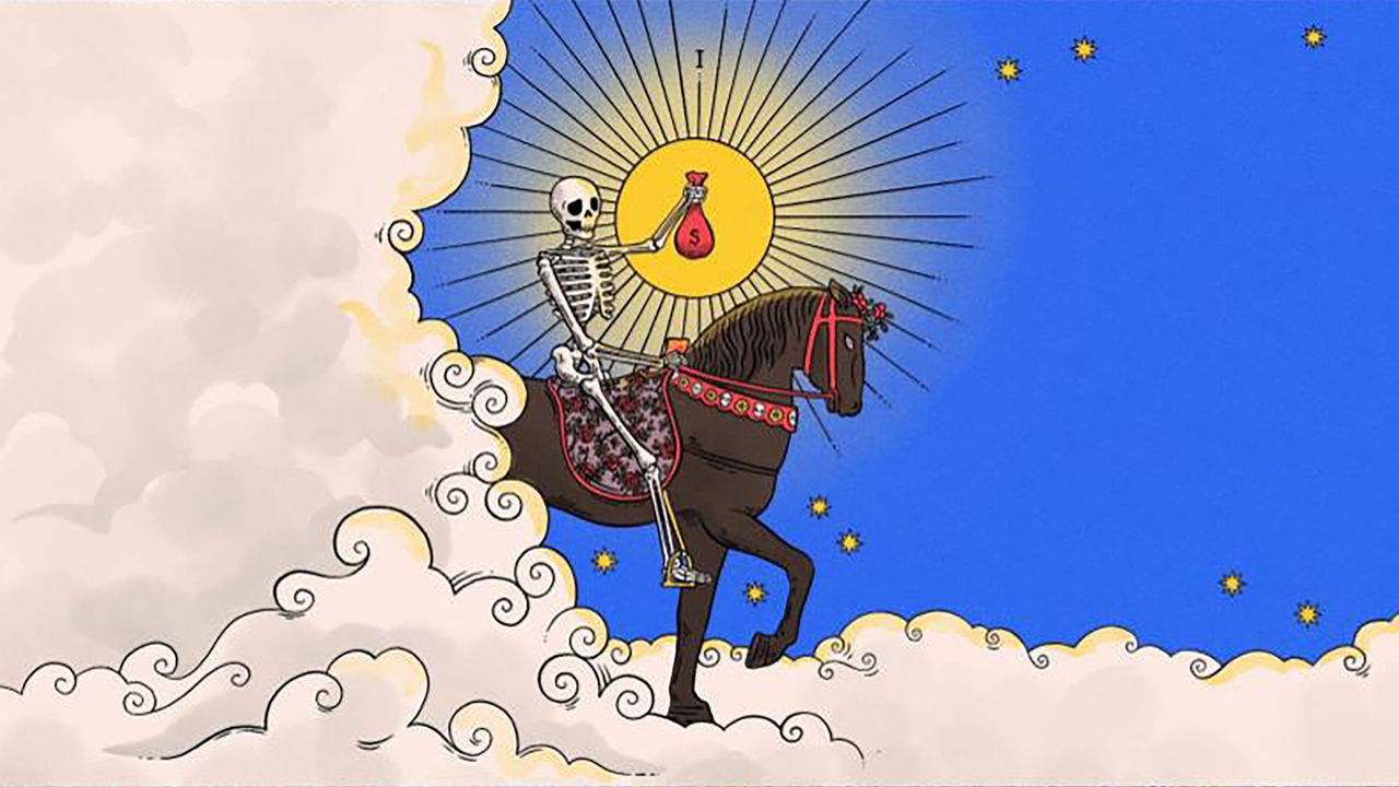Taror-style illustration of "Can you afford to die"