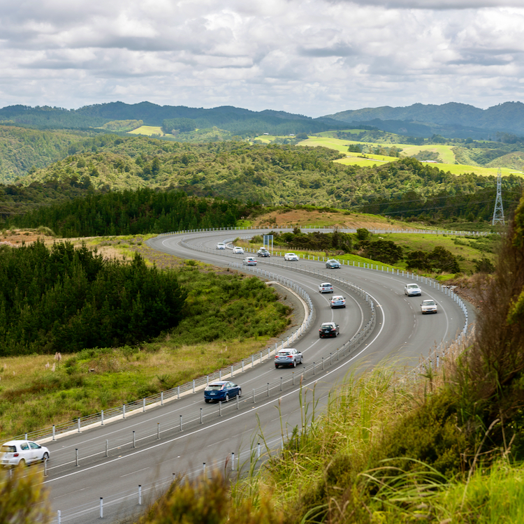 Highways with median barriers are the safest option for new roads.