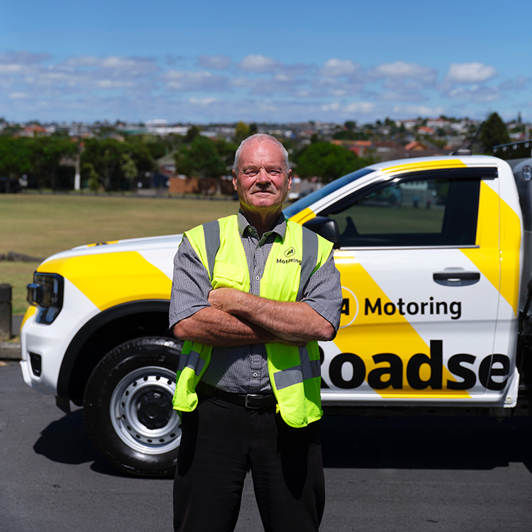 AA Roadservice Officer Rob McNeal has many interesting stories from his time on the job.