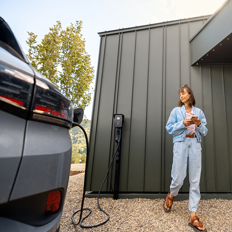 Most EV owners charge their vehicles at home