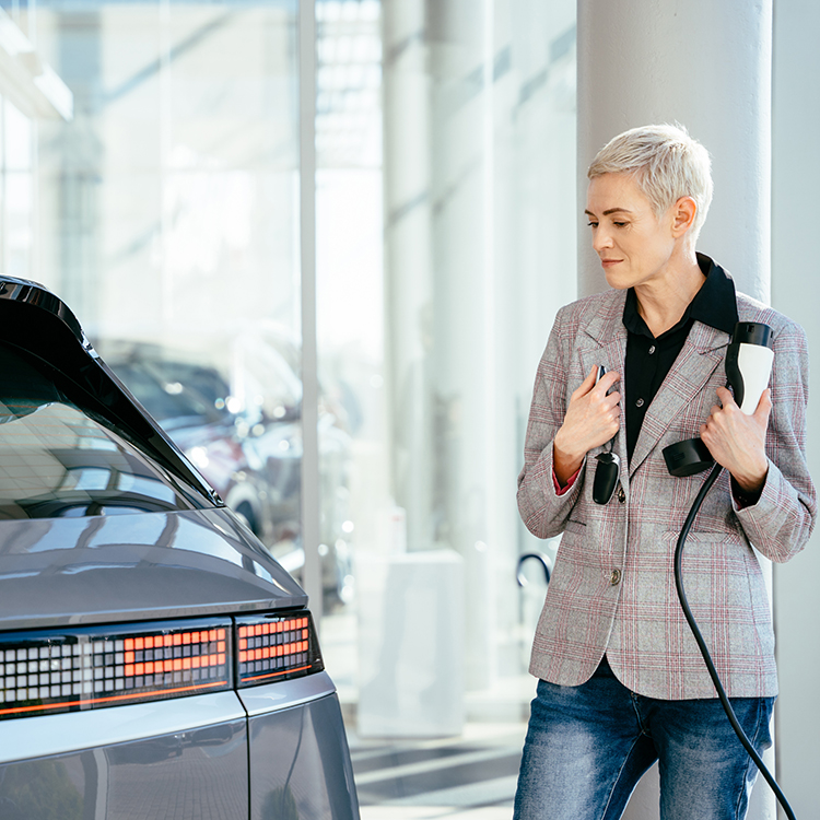 Learning how to charge a new EV