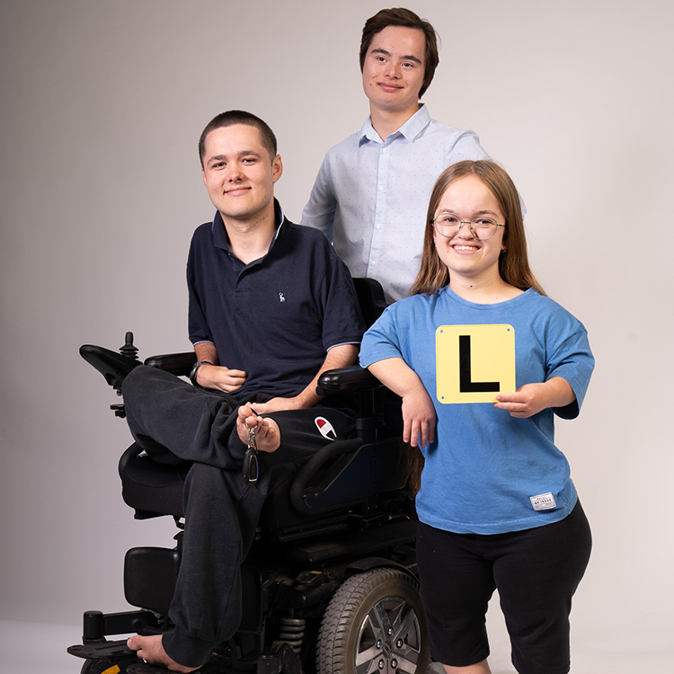 Some of the A Licence to Drive cast. 