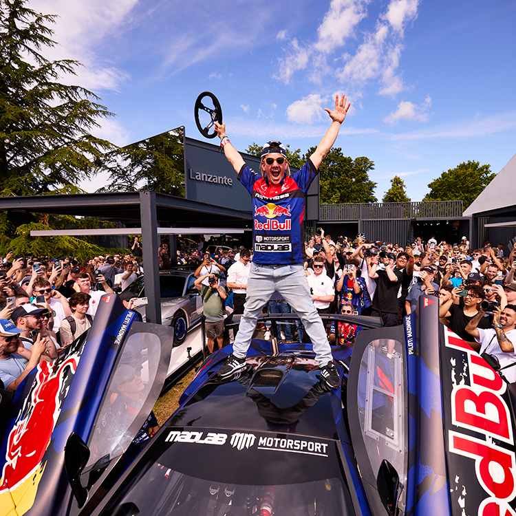 Mad Mike is a world-renowned drift champion. 