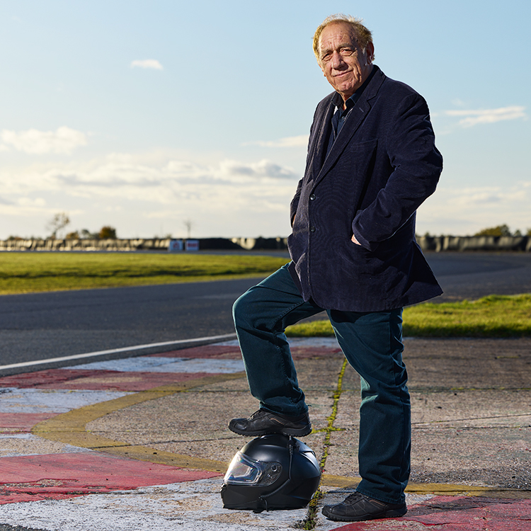  Legendary F1 driving coach, Rob Wilson. Photo by Matt Howell.
