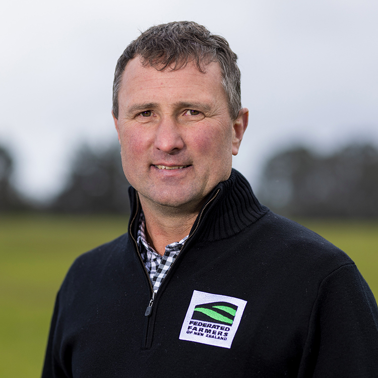 David Birkett, Federated Farmers Arable Chairperson.