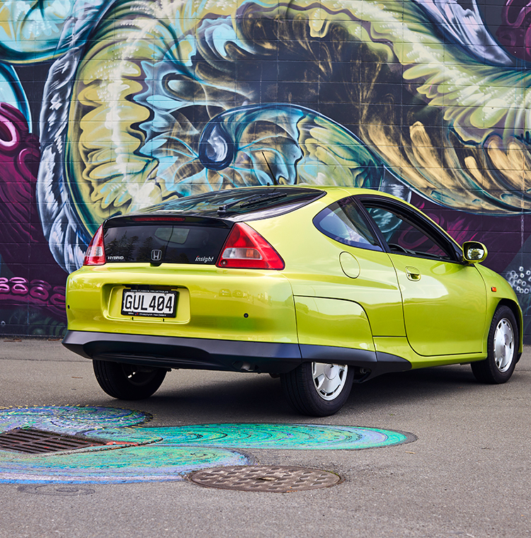 The teardrop shape, being narrower at the back, helps with fuel efficiency. Photo by Charlotte Anderson.