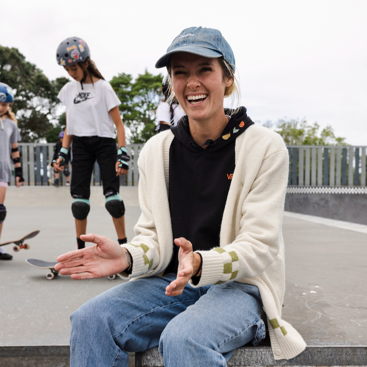 26-year-old Amber Clyde has created a skateboarding community.